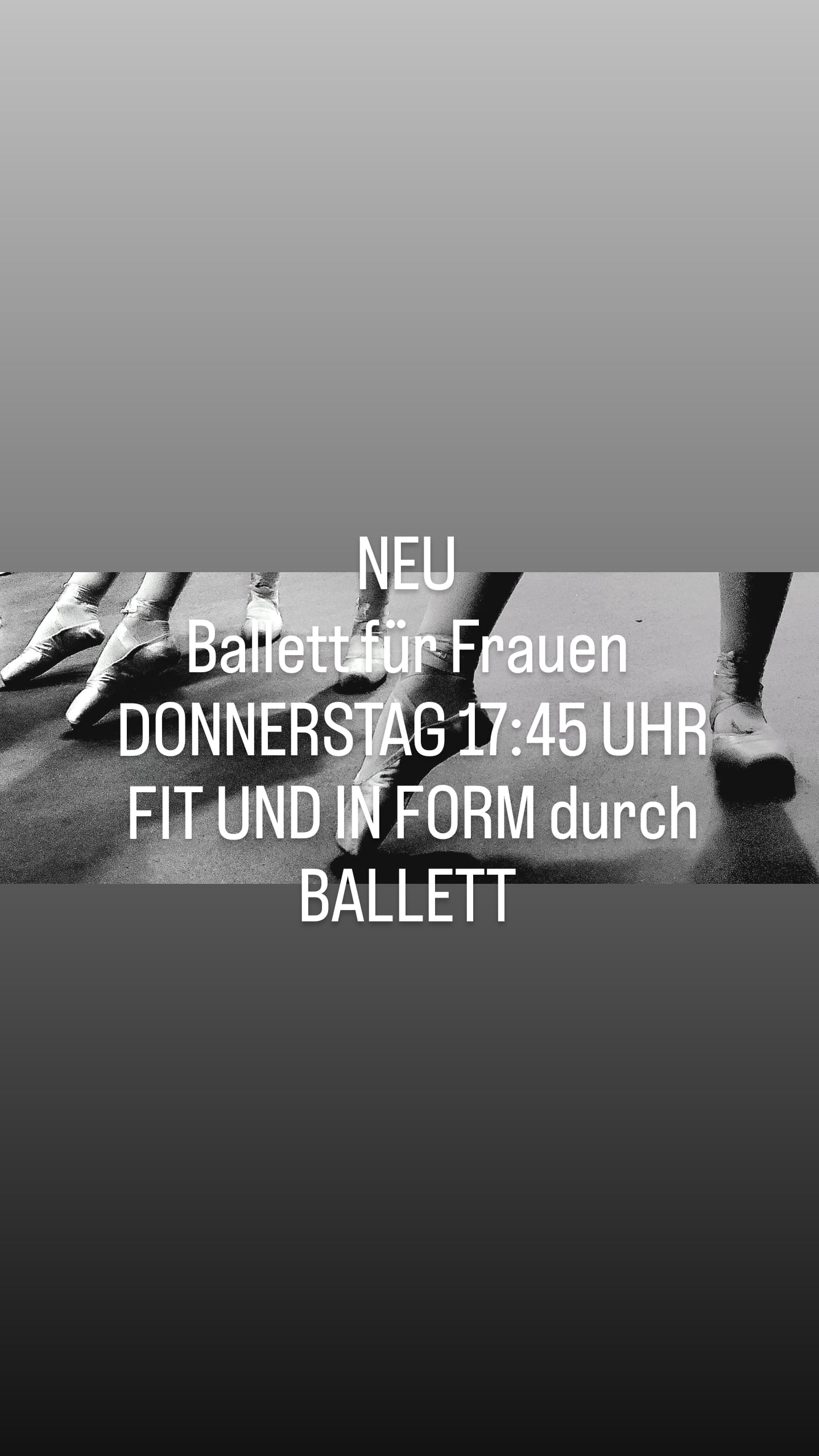 Ballett für Frauen