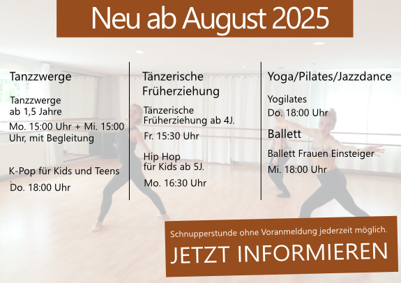 Neu ab August25