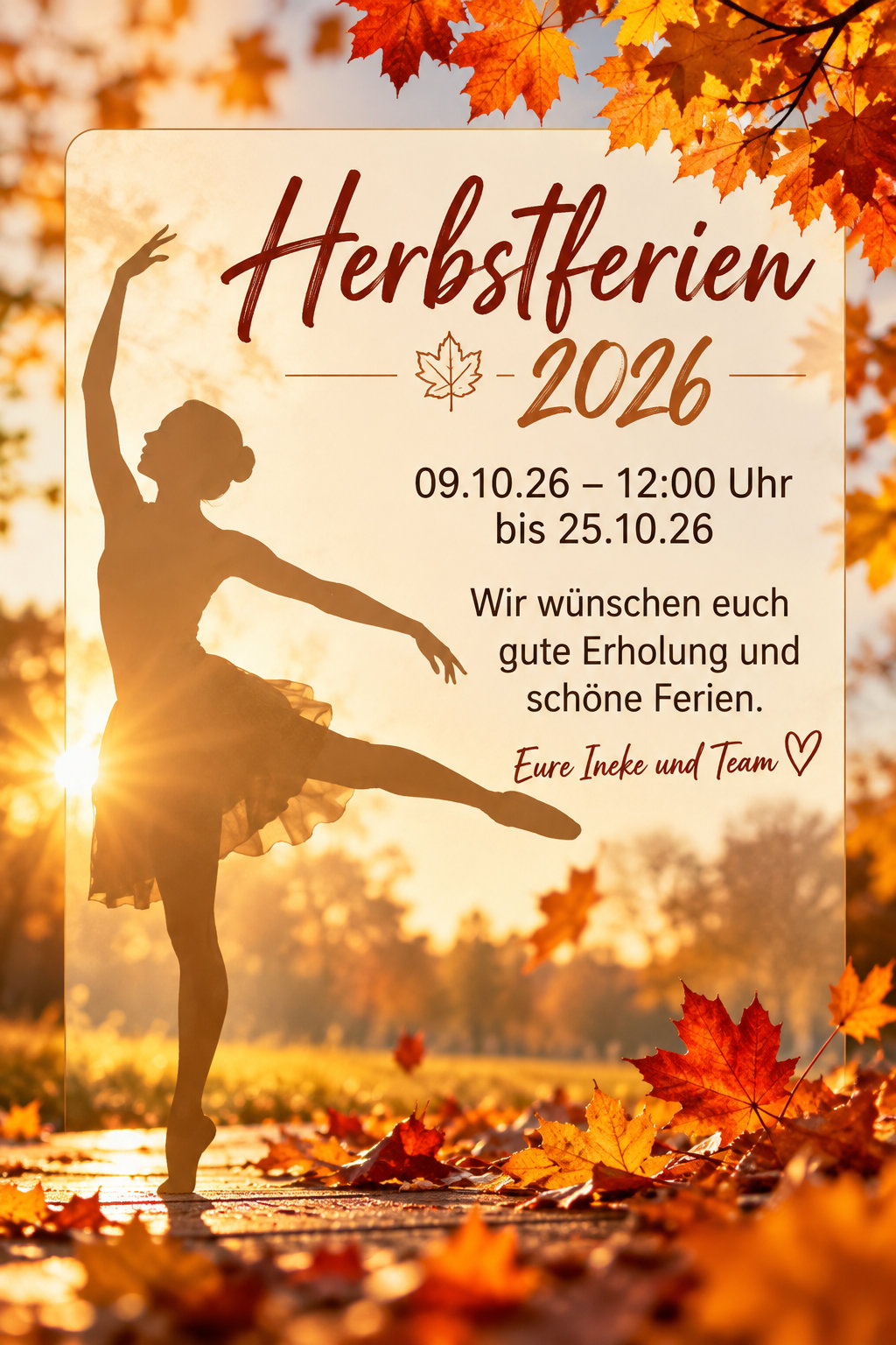 Herbstferien 2026