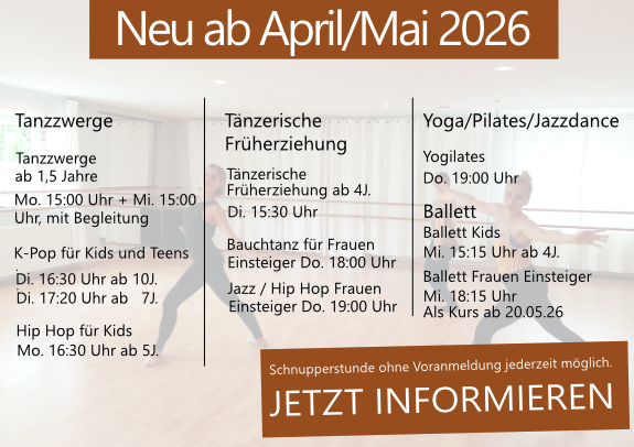 Neu April 2026 Neu ab April 2026